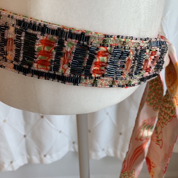 EUC.  Vintage beaded belt/sash - Picture 2 of 7